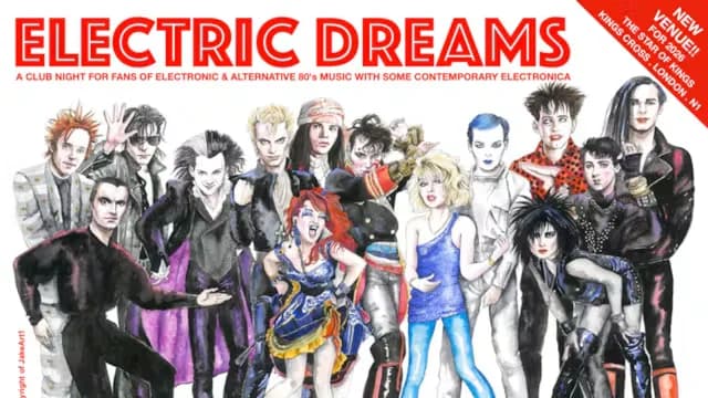Electric Dreams New Year's Eve Party: Electronic 80s & Alternative Eighties Music