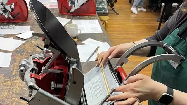 One Day Adana Letterpress Course