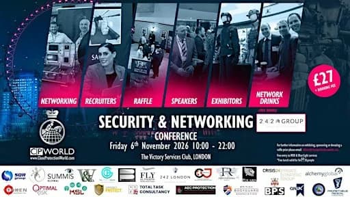 Close Protection World Security Conference 2026