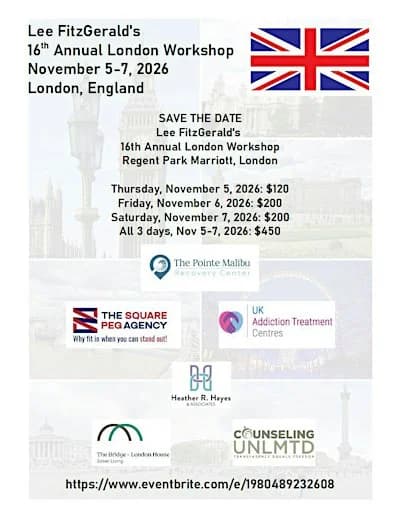 Lee FitzGerald's 16th Annual London Workshop