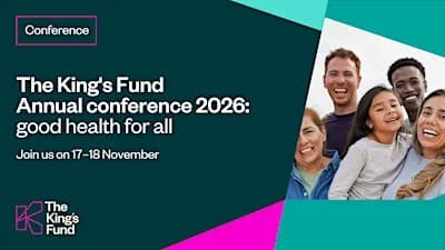The King's Fund Annual Conference 2026
