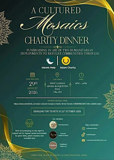 A Cultured Mosaics Charity Dinner