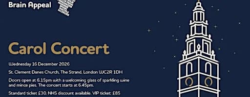The National Brain Appeal Christmas Carol Concert 2026