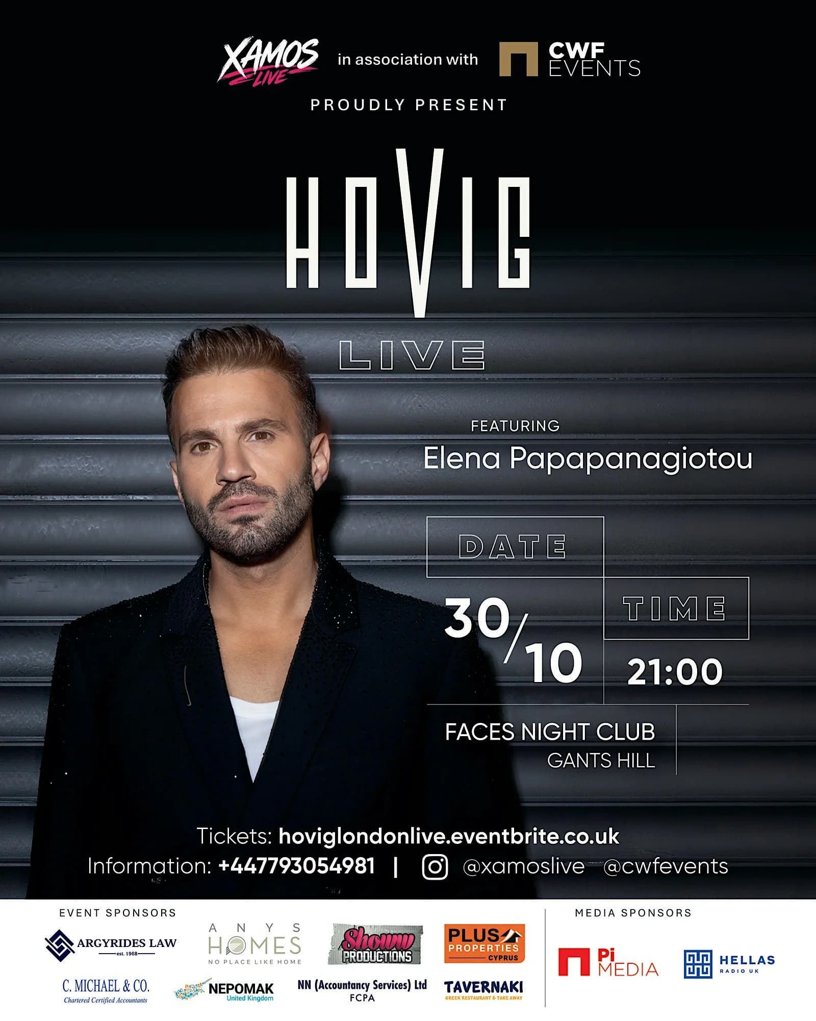 HOVIG - Live in London