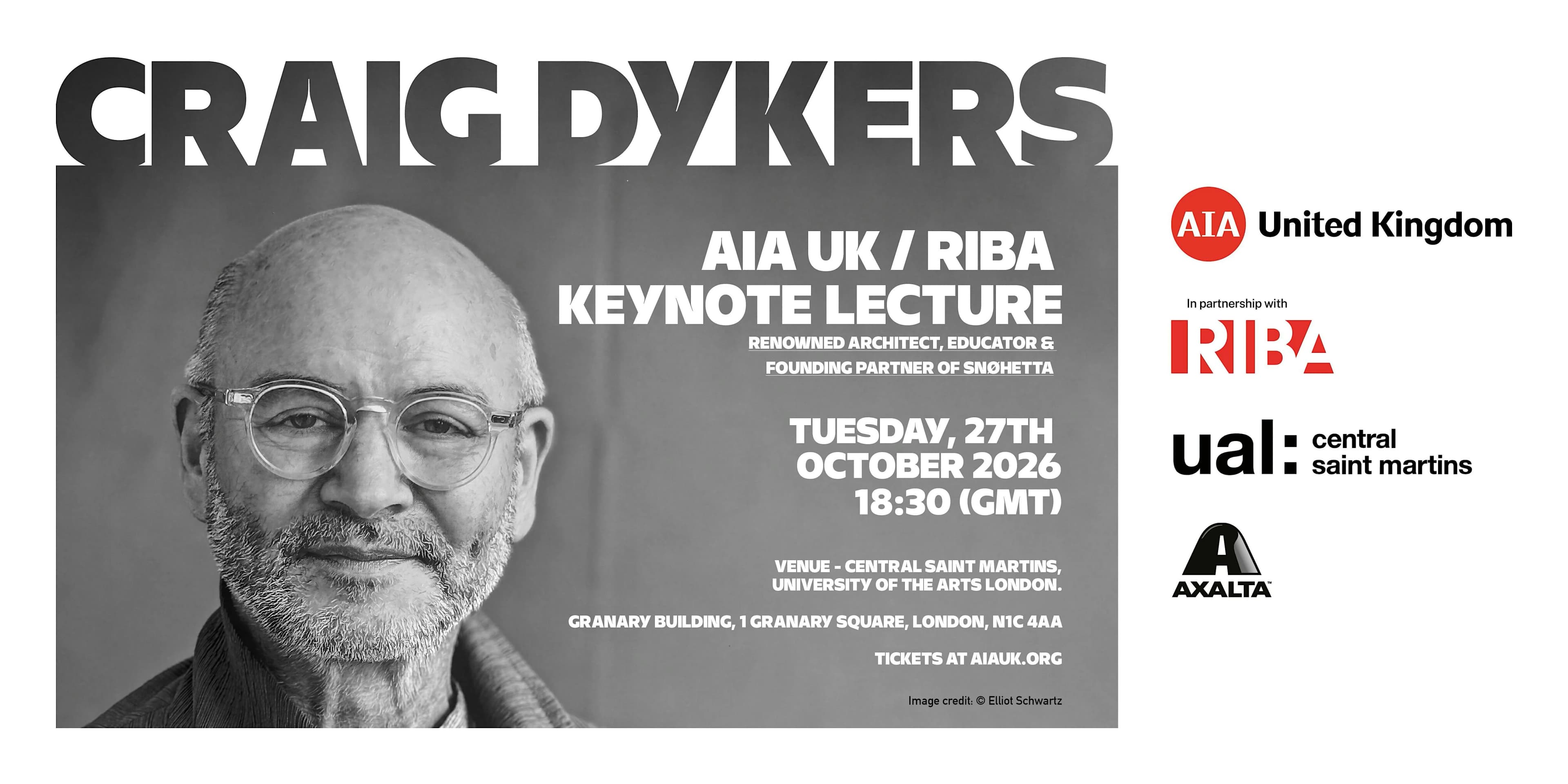 2026 AIA UK/RIBA Keynote Lecture - Craig Dykers of Snøhetta