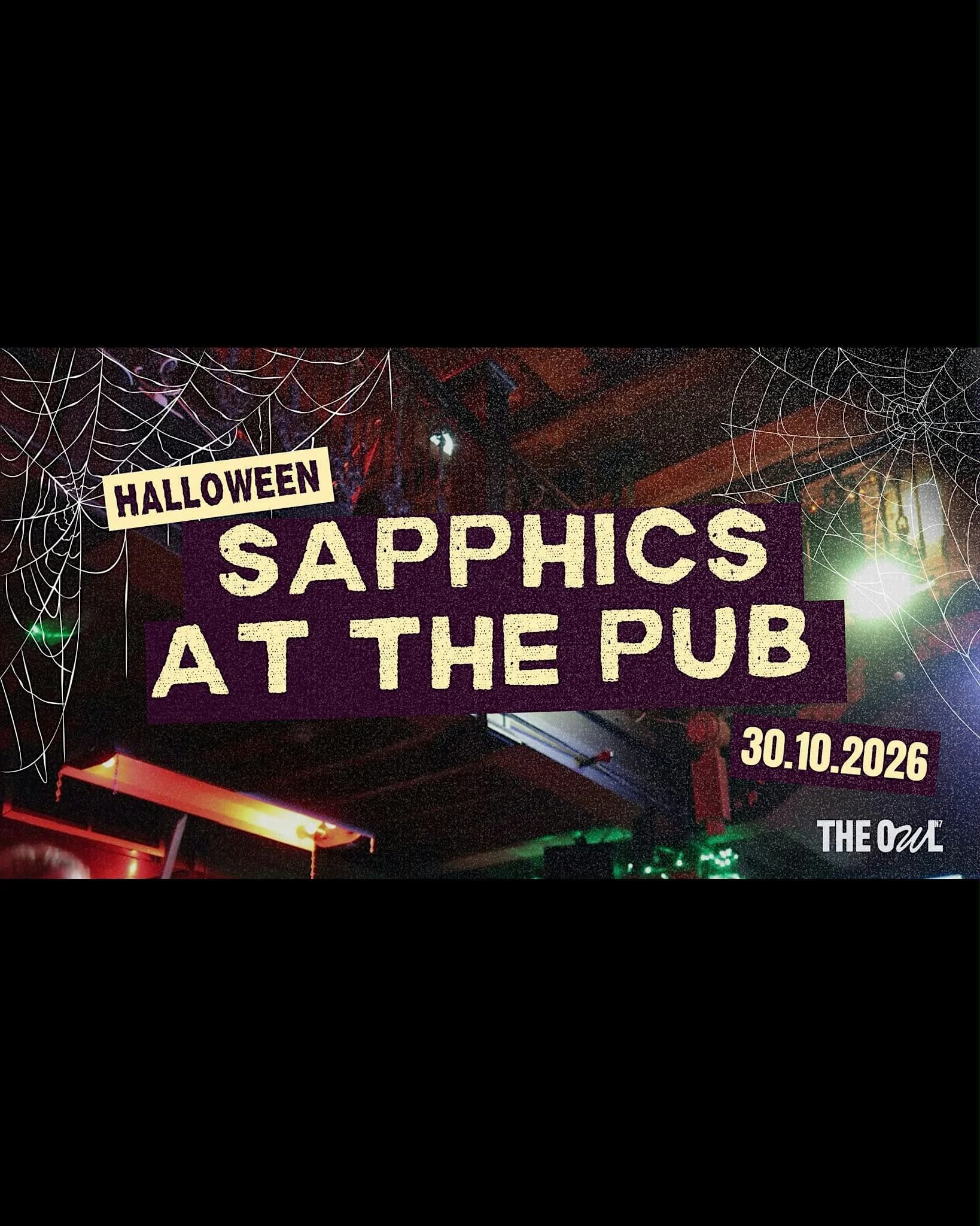 Sapphics at the Pub: Halloween Edition