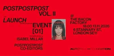 POSTPOSTPOST & Justin Urbach Launch Party