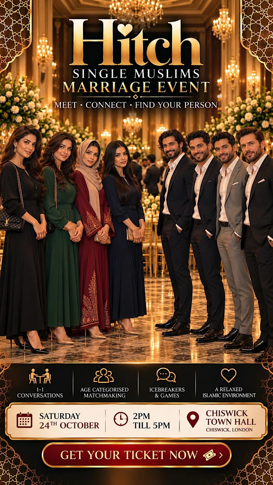 Hitch Single Muslims Marriage Networking Event