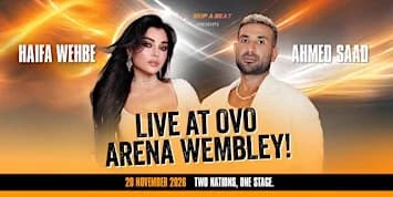 Ahmed Saad & Haifa Wehbe Live at OVO Wembley Arena